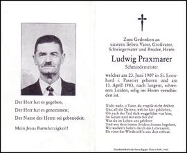 Praxmarer Ludwig, +1983