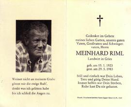 Riml Meinhard, +1983