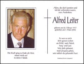 Leiter Alfred, Seekar, +2002