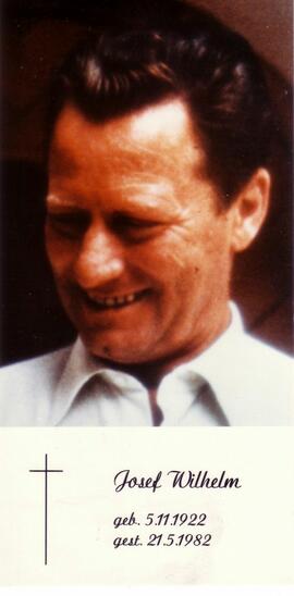 Wilhelm Josef, +1982