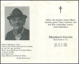 Gstrein Meinhard, +1985