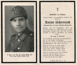 Schennach Anton, 2. Weltkrieg, +1944