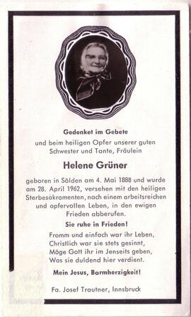 Grüner Helene,  +1962