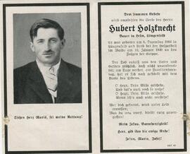 Holzknecht Hubert, +1949