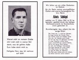 Schöpf Alois, +1962