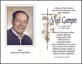 Gamper Vigil, +1998