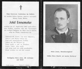 Ennemoser Josef, +1962