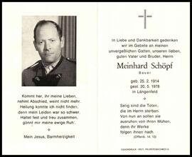 Schöpf Meinhard, +1978