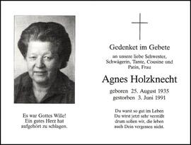 Holzknecht Agnes, Winklen +1991