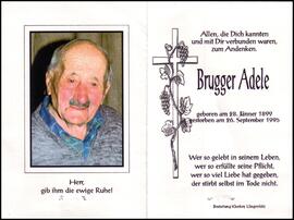 Brugger Adalbert, +1995