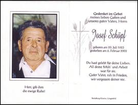 Schöpf Josef, +2002