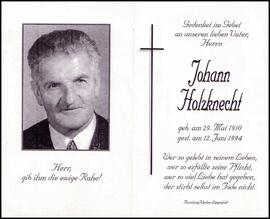 Holzknecht Johann, Schneiders, +1994