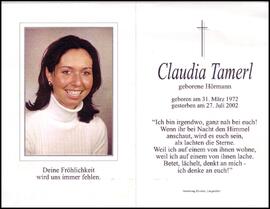 Tamerl Claudia, geb. Hörmann, +2002