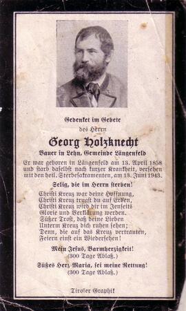 Holzknecht Georg, +1943