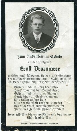 Praxmarer Ernst, +1936