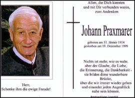 Praxmarer Johann, +1999