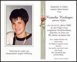 Karlinger Kornelia, geb. Gufler, +1996