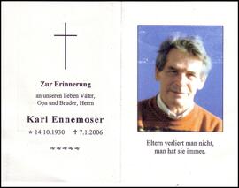 Ennemoser Karl, +2006