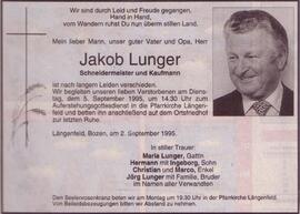 Lunger Jakob, +1995