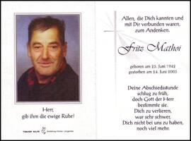 Mathoi Fritz, +2003