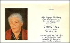 Kuen Ida, +1987