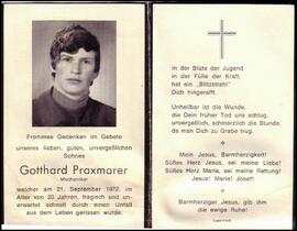 Praxmarer Gotthard, +1972
