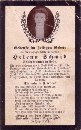 Schmid Helena, +1919