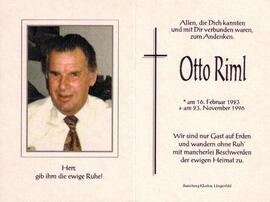 Riml Otto, +1996