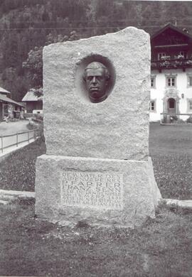 Franz Senn Denkmal in Oberlängenfeld