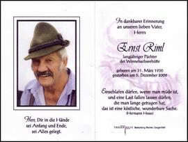 Riml Ernst, +2006