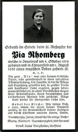 Rhomberg Pia, +1939