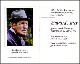 Auer Eduard, +1992