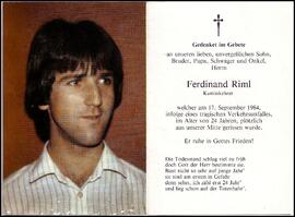 Riml Ferdinand, +1984