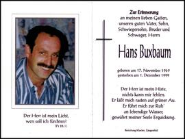 Buxbaum Hans, +1999