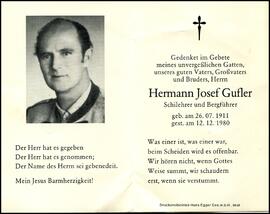 Gufler Hermann, +1980