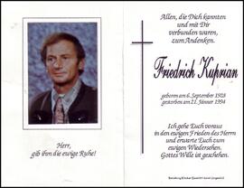 Kuprian Friedrich, +1994