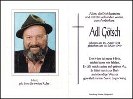Götsch Adalbert, +1999