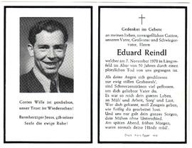 Reindl Eduard, +1970