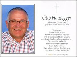 Hausegger Otto, Oberried, +2014