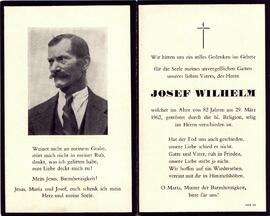 Wilhelm Josef, +1962