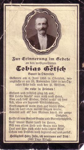 Götsch Tobias, +1930