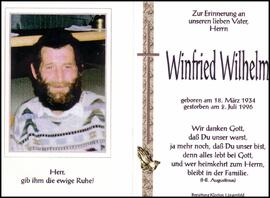 Wilhelm Winfried, +1996