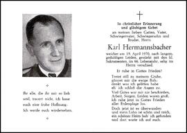 Hermannsbacher Karl, Lehn, +1970