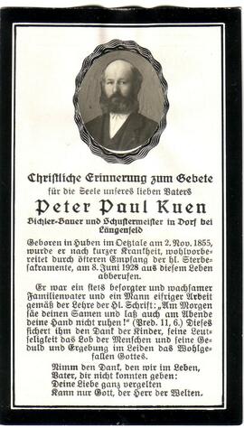 Kuen Peter Paul, +1928