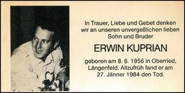 Kuprian Erwin, +1984