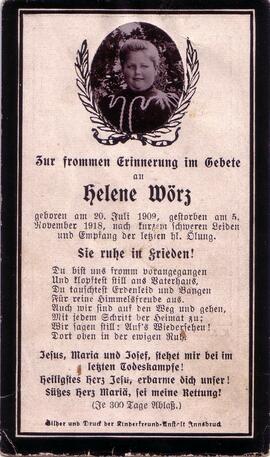 Wörz Helene, +1909