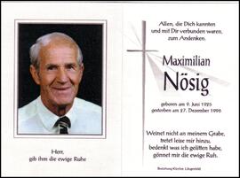 Nösig Maximilian, +1996