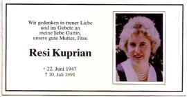 Kuprian Resi, +1991