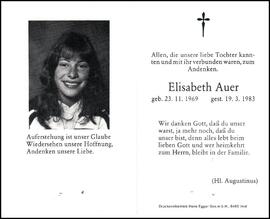 Auer Elisabeth, +1983