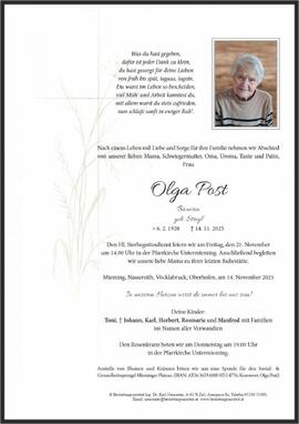 Olga Post Parte
